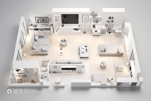 客厅中的智能家用电器 技术革新驱动智能家居产品研发新浪潮